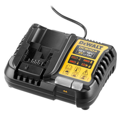 DeWalt DCB1104 Laddare kompatibel med 10,8-18V XR Li-ion-batterier