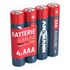 Ansmann AA/LR6 Batteripaket 1,5V 4st