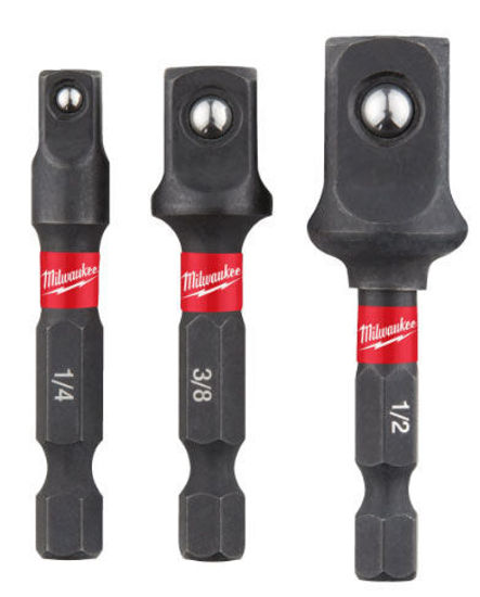 Milwaukee Hylsadapter 1/4" - Finns i 3 olika storlekar