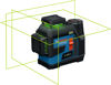 Bosch GLL 12V-100-33 CG Kors-/Linjelaser 12V 4xAA Grön
