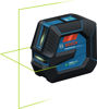 Bosch GLL 20-22 G Kors-/Linjelaser med grön laserstråle (4xAA)