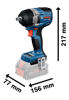 Bosch GDS 18V-750 C Mutterdragare 18V 1/2" L-BOXX (utan batterier)