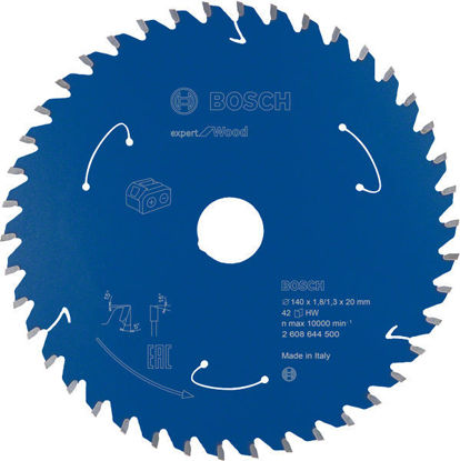 Bosch Expert for Wood cirkelsågklinga för sladdlösa sågar 140×1,8/1,3×20 T42