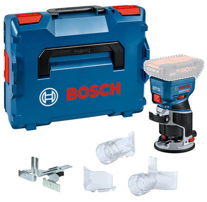 Bosch GKF 18V-8  Kantfräs 18V L-BOXX (utan batterier)