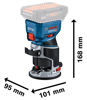 Bosch GKF 18V-8  Kantfräs 18V L-BOXX (utan batterier)