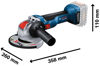 Bosch GWX 18V-15 SC Vinkelslip 125mm 18V BITURBO X-LOCK (utan batteri)