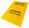 Polynova PolyCOEX Asbestsäck 240L Gul/Vit, 100% återvunnen LDPE