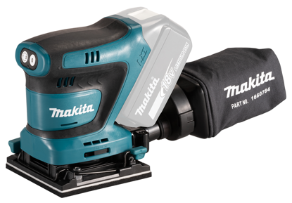 Makita DBO482 Planslipmaskin LXT 18V 112x102mm (utan batterier)