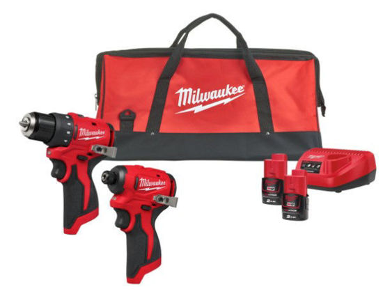 Milwaukee M12 BLPP2D-202B Combokit 12V (2x2,0ah)